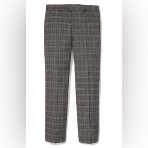 Bonobos Gray Plaid Chinos